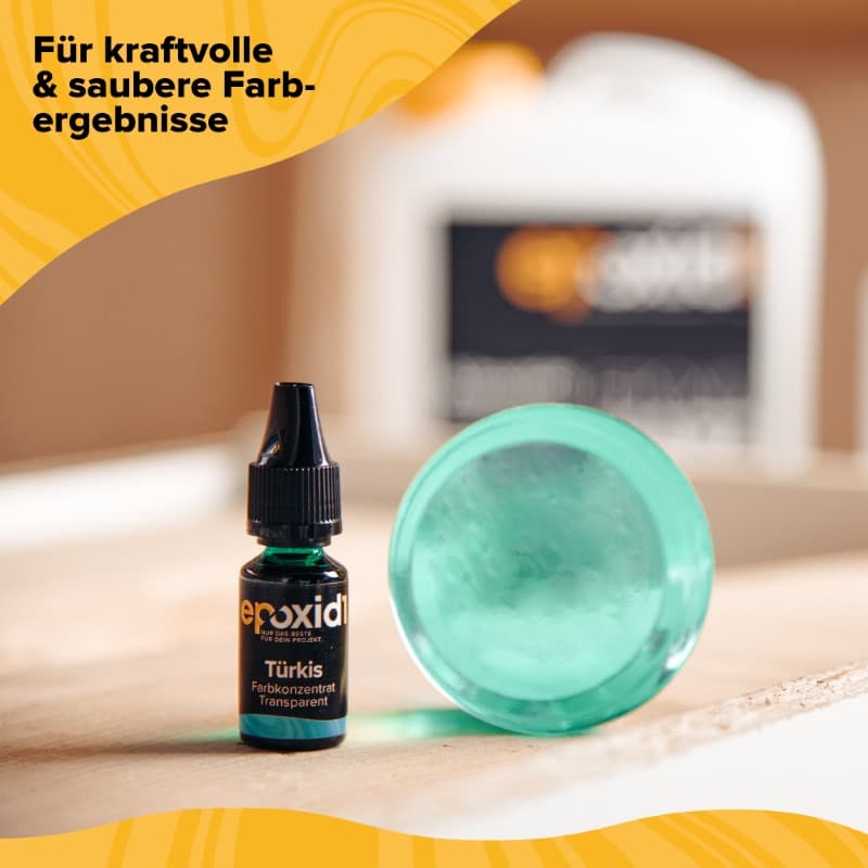 Epoxid1 tuerkise Tinte für kraftvolle Ergebnisse